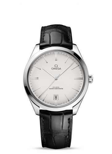 De Ville Trésor Co-Axial Master Chronometer 40 mm Acero con Pulsera de piel  435.13.40.21.02.001