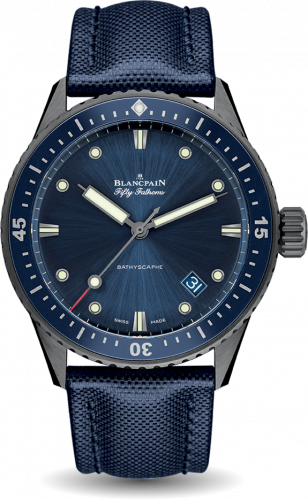 BLANCPAIN · FIFTY FATHOMS BATHYSCAPHE Reloj automático - 43,6 mm