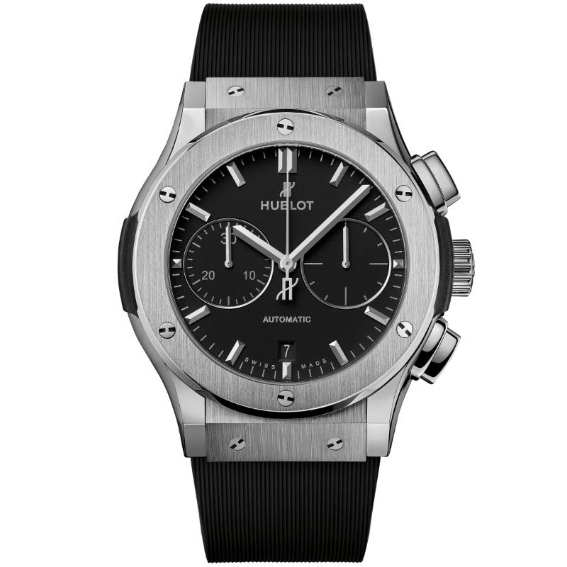 HUBLOT · CLASSIC FUSION CRONÓGRAFO 45 MM 521.NX.1171.RX