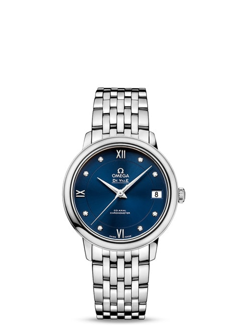 De Ville Prestige Co-Axial Chronometer 32,7 mm Acero con Acero  424.10.33.20.53.001