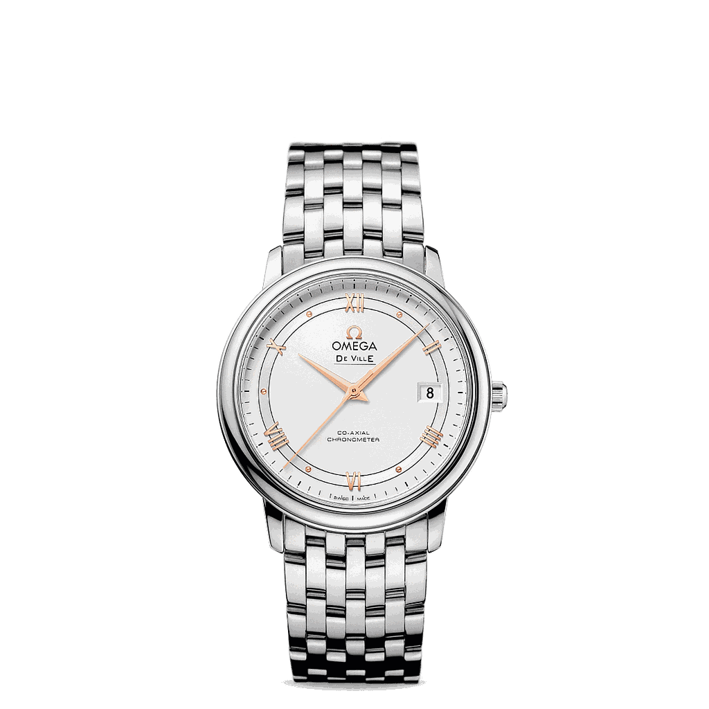 D.Ville  Prestige Co-Axial Chronometer 36.8 mm Acero-Acero 424.10.37.20.02.002