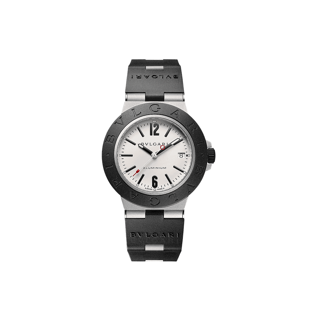 BVLGARI · ALUMINIUM Reloj automático - 40 mm dial grey