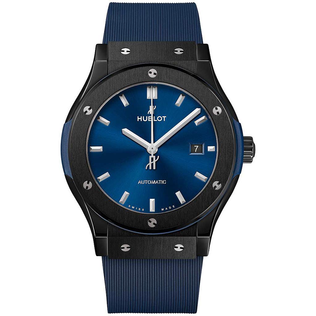 HUBLOT · CLASSIC FUSION CERAMIC BLUE 42MM 542.CM.7170.RX