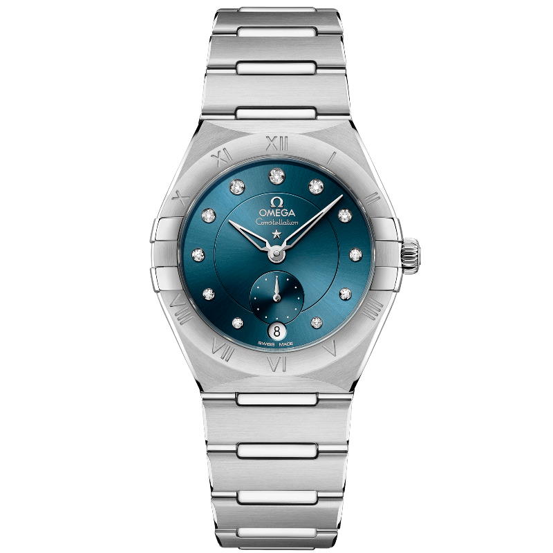 Constellation Co‑Axial Master Chronometer Small seconds 34 mm acero con acero 131.10.34.20.53.001